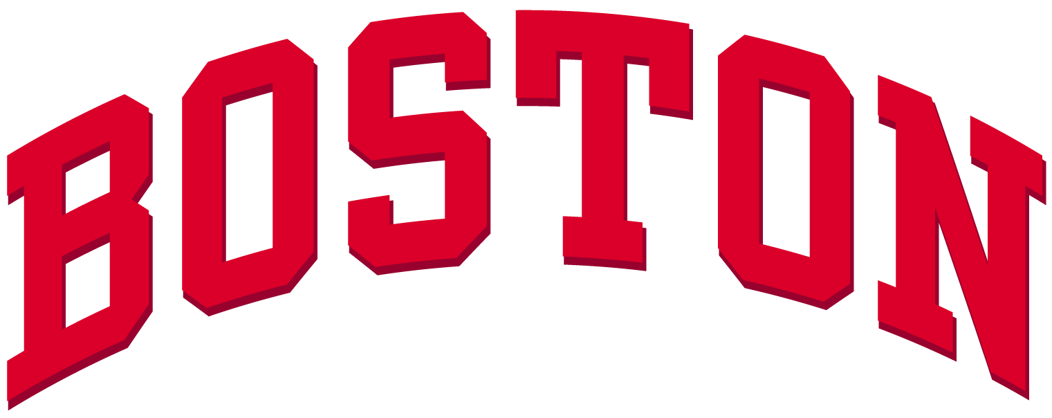 Boston University Terriers 2005-Pres Wordmark Logo 05 heat sticker